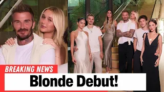 Harper Beckham Debuts Fresh Blonde Look at Victoria Beckham’s U.S. Launch | Entertainment