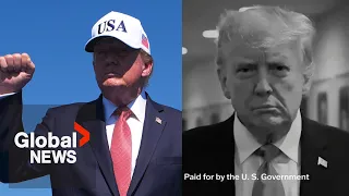 Trump criticized for taxpayer-funded campaign style ad