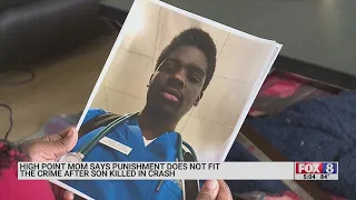 High Point mom says punishment doesn't fit the crime after son killed in wrong-way crash