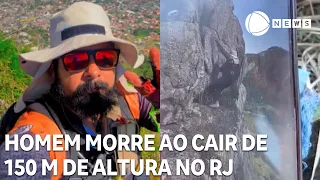 Man dies after falling 150m while hiking in Maricá, Rio de Janeiro
