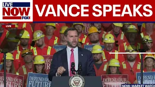 VP JD Vance speaks at Ohio steel plant