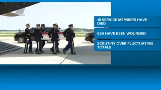 18 service members dead, 624 have been wounded since War with Iran began, Pentagon says in update