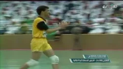 مباراة كرة الطائرة بين الأهلي والاتحاد ضمن الدوري الممتاز