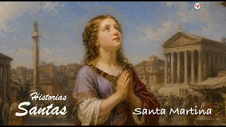 😇 SAINT MARTINA ✍️ HOLY STORIES 🌻🌹🌷 LILIES AND ROSES OF THE CHURCH'S GARDEN: