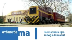 Nemsokára újra robog a kisvasút