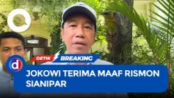 Jokowi Terima Permohonan Maaf Rismon Sianipar Jokowi Terima Permohonan Maaf Rismon Sianipar