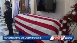 John Perkins lies in state at Jackson City Hall John Perkins lies in state at Jackson City Hall