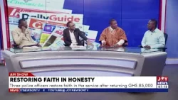 Kwadwo Poku jokes that Prof. Smart Sarpong is doing better than Mussa Dankwah. #AMShow