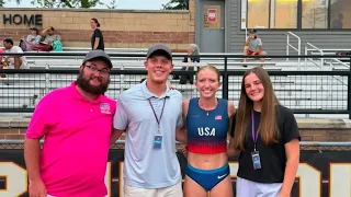 Culver-Stockton’s Delaney Straus Sets NAIA Record at Women’s Decathlon World Championships