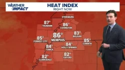 One last hot day before fall weather sweeps through the Mid-South