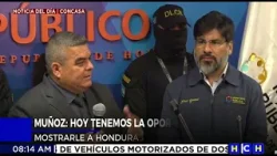Muñoz pide apoyo para castigar a narcotraficantes: "No tardaremos en dar respuestas al pueblo"
