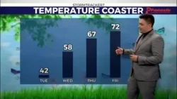Похолодание вернется на ночь и сохранится во вторник.