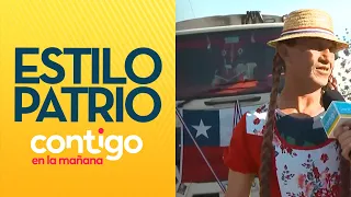 "LE PUSO TALENTO"👏😂Recolectores de basura se vistieron de Fiestas Patrias - Contigo en la Mañana