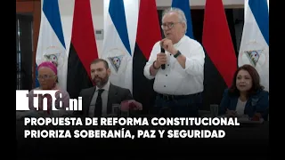 Soberanía, paz y seguridad, ejes de la propuesta de Reforma Constitucional