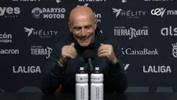Calero: "We played a very good game for 83 minutes"
