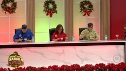 ¡Reñida la competencia en el duelo de postres navideños!