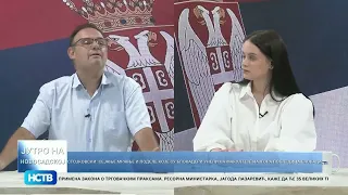 JUTRO NA NSTV gost  Boris Stojkovski 1. septembar 2026