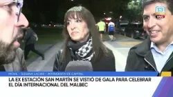 La ex Estación San Martín se vistió de gala para celebrar el Día Internacional del Malbec