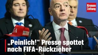 "Embarrassing!" Press mocks FIFA after U-turn | krone.tv NEWS