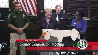 County Commission Meeting - July 16, 2026