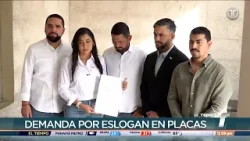 Diputados demandan inclusión de logo del Gobierno en las placas