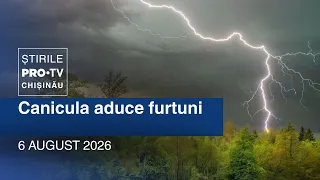 PRO TV News (5:00 PM) | HEATWAVE BRINGS STORMS | Moldova
