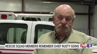 Thomasville Rescue Squad mourns Chief Rusty Goins 