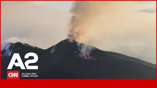 Etna, alarmi është ngritur, Aeroporti i Katanias mbyllet deri të shtunën