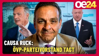 "His politics will continue" - The Ruck Case: ÖVP party executive committee meets | @geraldgrosz