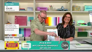 04/08/2026 HobbyMaker Live - Sizzix, CoolKatzCraft, Woodware & Hunkydory