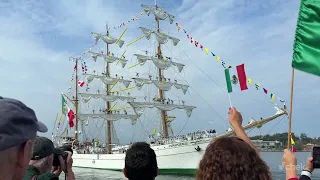 Mexican Navy tall ship makes stop in Victoria during Pacific voyage