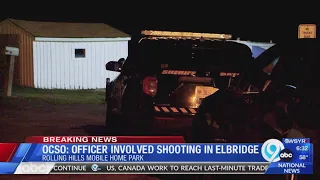 Officer-involved shooting at mobile home park in Elbridge