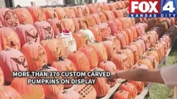Overland Park man carves more than 370 pumpkins to create Halloween memories
