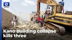 Three Dead, Several Trapped As Building Collapses In Kano