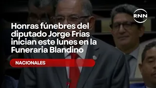 Funeral services for Deputy Jorge Frías begin this Monday at Blandino Funeral Home