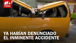 Tree Falls on School Transport Van in Azcapotzalco