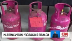 Polisi Tangkap Pelaku Pengurangan Isi Tabung Gas