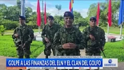Fuerte golpe a las finanzas del ELN y el Clan del Golfo en Antioquia y Cesar