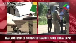 .Trasladan Restos de Viceministro Transporte - Israel Ticona