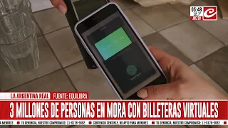 Debt with digital wallets reaches three million people