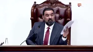 Parliament Speaker Heibat Al-Halbousi to the President of the Federal Board of Supreme Audit: You...