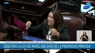 SENATOR FLORENCIA LÓPEZ – ORDINARY SESSION 08/06/26