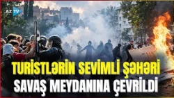 Müəllimlər tələbələrə qoşuldu, məktəblərə od vurdular - Fransada etirazlar nəzarətdən çıxır