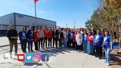 SUPPORT FOR TEXTILE WORKERS SEEKING THEIR RIGHTS IN KEŞAN
