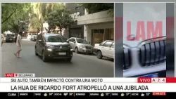 ? LA HIJA DE RICARDO FORT ATROPELLÓ A UNA JUBILADA
