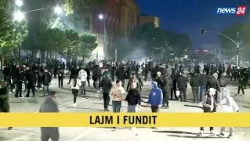 Tensione të vazhdueshme mes protestuesve dhe policisë, hidhet sërish gaz lotsjellës