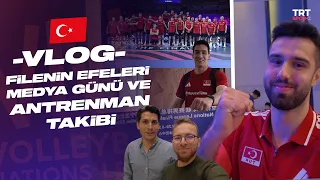 🇹🇷A Milli Erkek Voleybol Takımımızın Çin'deki antrenman gününe konuk olduk 🤩 | 2026 VNL Final Etabı