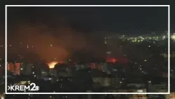 President Trump says he wants a complete change in Iranian leadership