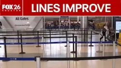 В хьюстонском аэропорту Буш-стрит сократилось количество очередей в пунктах досмотра TSA по мере ...
