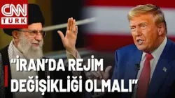 ?Trump'tan Son Dakika Açıklaması: İran'da Rejim Değişikliği Olmalı!